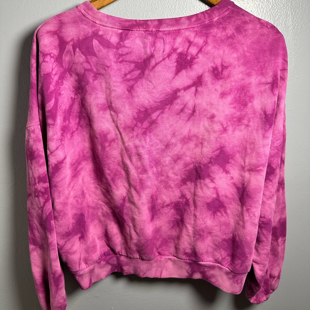 GAP Purple/Pink Tie-Dye Women's Sweatshirt Top M - Picture 2 of 6
